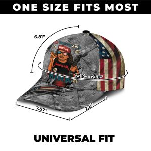 4th Of July Metallica Fan Baseball Cap Red White And Krik Humor 6 - Metbrick.com