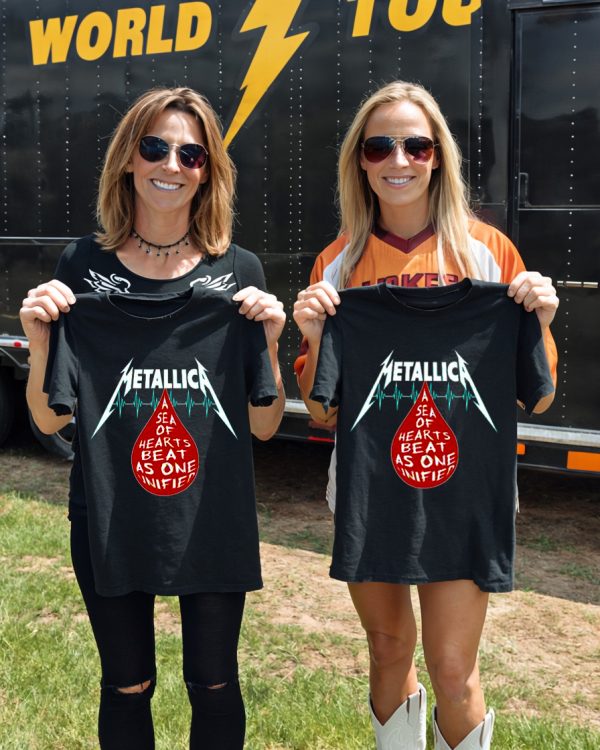 Houston Metallica Blood Drive T-Shirt (June 10 & 13)
