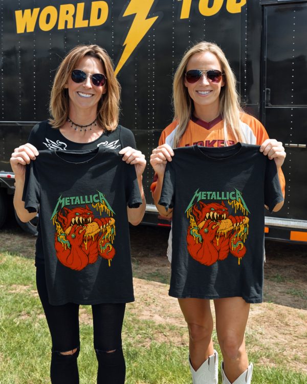 Metallica M72 Philadelphia Night 1 2D Acid Washed Shirt – Lincoln Financial Field (May 23, 2025)