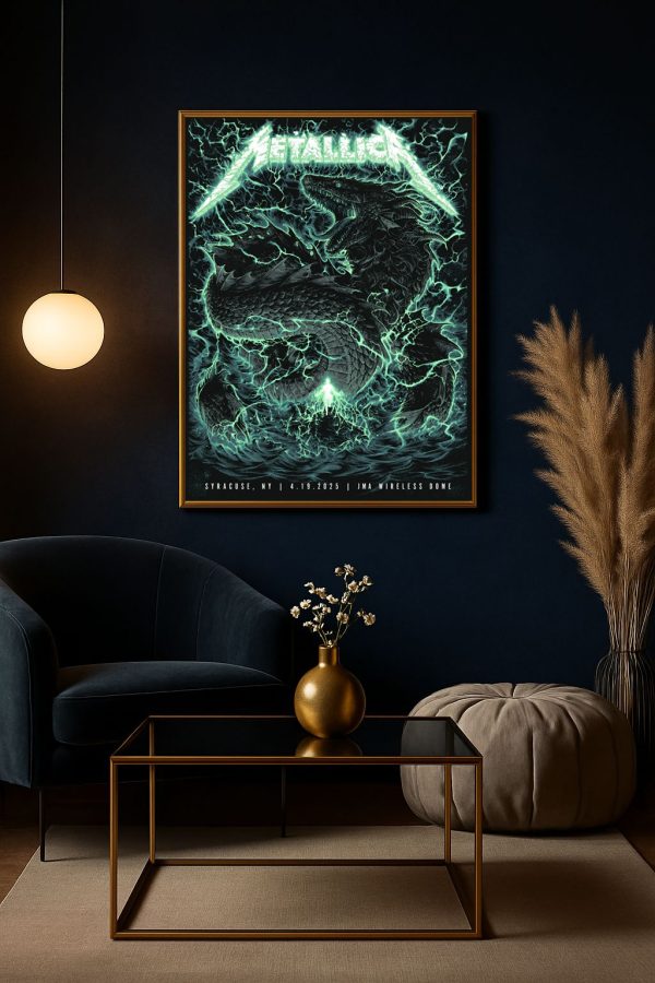 Metallica M72 Toronto Canada Night 2 At Rogers Centre Poster – Canvas Art