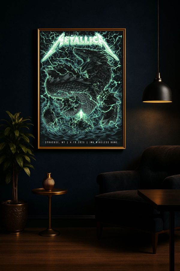 Metallica M72 Toronto Canada Night 2 At Rogers Centre Poster – Canvas Art