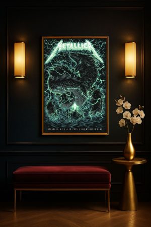 Metallica M72 Toronto Canada Night 2 At Rogers Centre Poster Canvas Art 4 - Metbrick.com