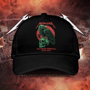 Metallica M72 Tour 2025 Hat – Pop-Up Shop Exclusive at Lincoln Financial Field Philadelphia
