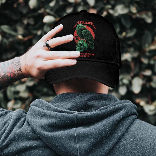 Metallica M72 Tour 2025 Hat – Pop-Up Shop Exclusive at Lincoln Financial Field Philadelphia