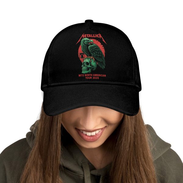 Metallica M72 Tour 2025 Hat – Pop-Up Shop Exclusive at Lincoln Financial Field Philadelphia
