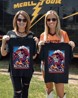 Metallica M72 Virginia Tech North American Tour 2025 Unisex T Shirt 2 - Metbrick.com