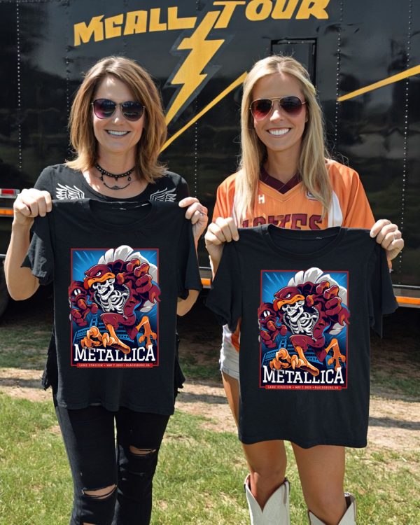Metallica M72 Virginia Tech North American Tour 2025 Unisex T-Shirt