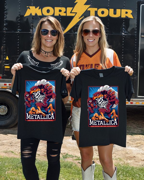 Metallica M72 Virginia Tech North American Tour 2025 Unisex T-Shirt