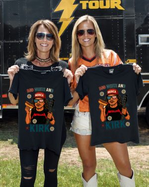 Metallica Red White Fan Shirt – 4th July Celebration Gear