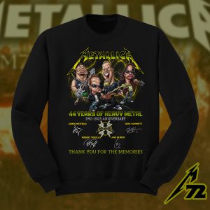 Metallica 44th Anniversary Graphic Sweatshirt 72 Seasons Album Art Aop Unisex Heavy Metal Crewneck 1 - Metbrick.com
