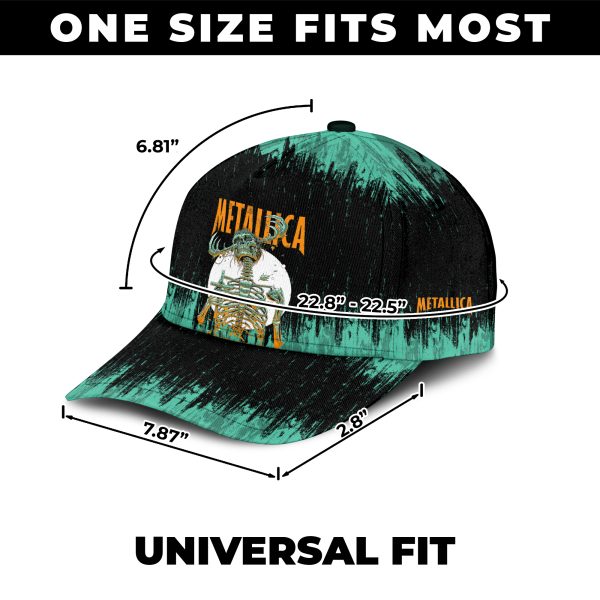 Metallica Concert Tour M72 World Tour June 14 2025 Houston NRG Stadium – Takeover Setlist Baseball Cap by Luke Preece