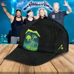 Metallica Concert Tour M72 World Tour June 14 2025 Houston Nrg Stadium Takeover Setlist Baseball Cap By Vance Kelly 2 - Metbrick.com