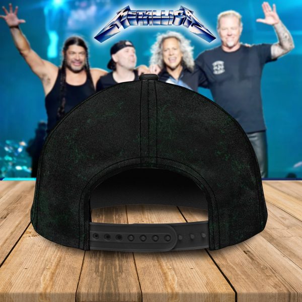 Metallica Concert Tour M72 World Tour June 14 2025 Houston NRG Stadium – Takeover Setlist Baseball Cap by Vance Kelly