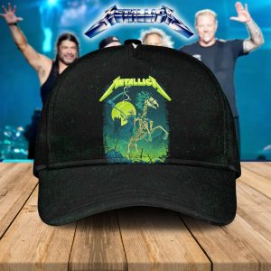 Metallica Concert Tour M72 World Tour June 14 2025 Houston NRG Stadium – Takeover Setlist Baseball Cap by Vance Kelly