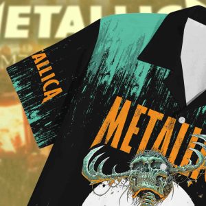 Metallica Concert Tour M72 World Tour June 14 2025 Houston Nrg Stadium Takeover Setlist Hawaiian Shirt By Luke Preece 3 - Metbrick.com