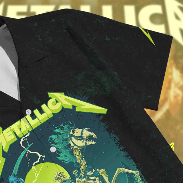 Metallica Concert Tour M72 World Tour June 14 2025 Houston NRG Stadium – Takeover Setlist Hawaiian Shirt by Vance Kelly
