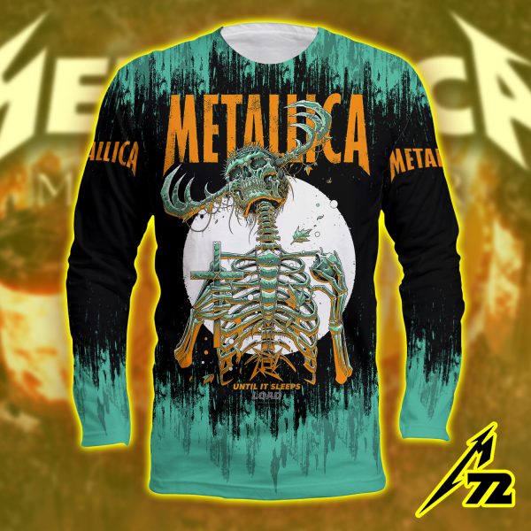 Metallica Concert Tour M72 World Tour June 14 2025 Houston NRG Stadium – Takeover Setlist Long‑Sleeve Shirt by Luke Preece