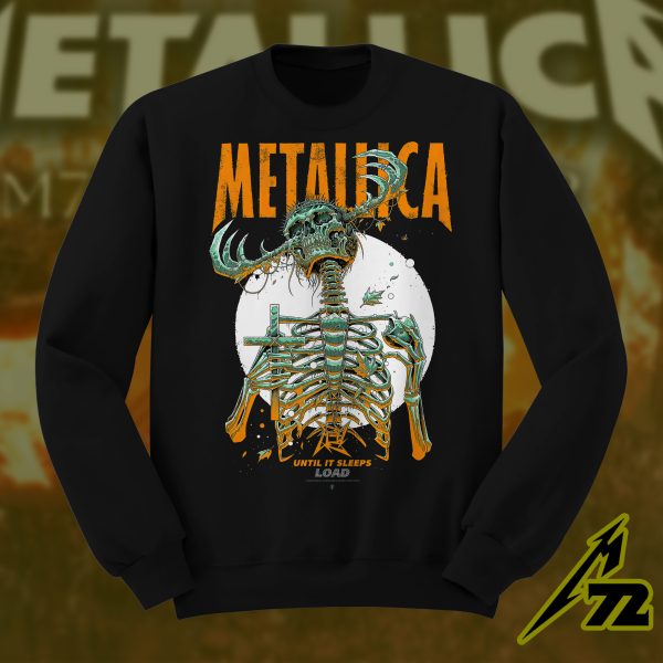 Metallica Concert Tour M72 World Tour June 14 2025 Houston NRG Stadium – Takeover Setlist Sweatshirt by Luke Preece