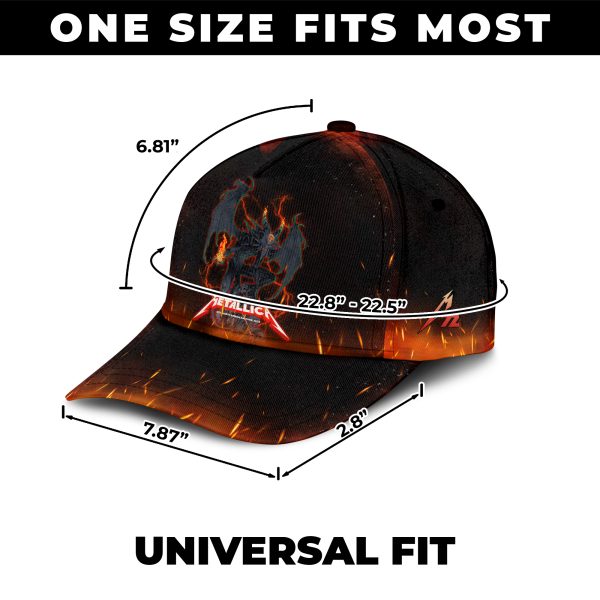 Metallica Concert Tour M72 World Tour June 20 2025 Santa Clara Levi’s Stadium – No‑Repeat Weekend Setlist Baseball Cap by Vance Kelly