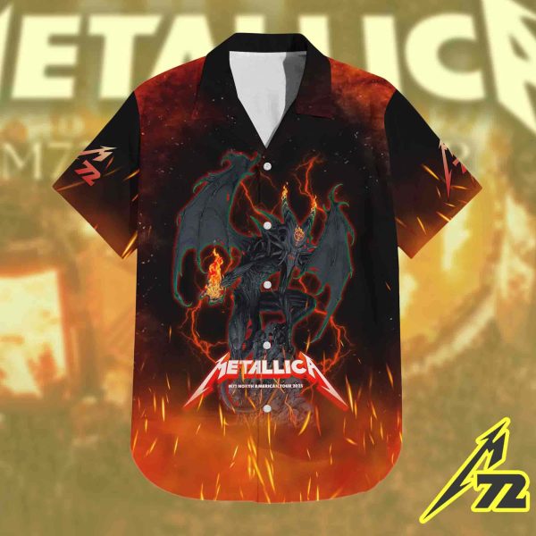Metallica Concert Tour M72 World Tour June 20 2025 Santa Clara Levi’s Stadium – No‑Repeat Weekend Setlist Hawaiian Shirt by Vance Kelly