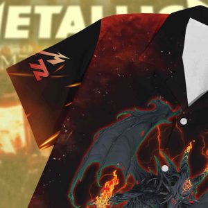 Metallica Concert Tour M72 World Tour June 20 2025 Santa Clara Levis Stadium No Repeat Weekend Setlist Hawaiian Shirt By Vance Kelly 3 - Metbrick.com