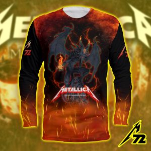 Metallica Concert Tour M72 World Tour June 20 2025 Santa Clara Levis Stadium No Repeat Weekend Setlist Long Sleeve Shirt By Vance Kelly 1 - Metbrick.com
