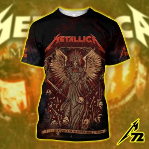 Metallica M72 Atlanta 2025 3d Aop Shirt Mercedes Benz Stadium Tour Tee June 3 1 - Metbrick.com