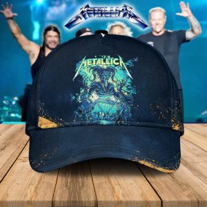 Metallica M72 Atlanta 2025 Baseball Cap – Dan Mumford AOP Tour Hat, June 3 at Mercedes-Benz Stadium