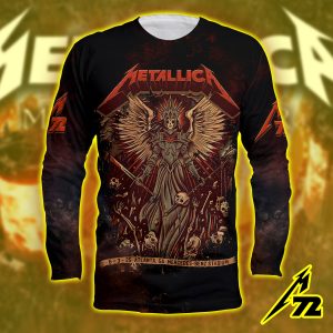 Metallica M72 Atlanta 2025 Long Sleeve Shirt 3d Aop Tour Edition June 3 At Mercedes Benz Stadium 1 - Metbrick.com