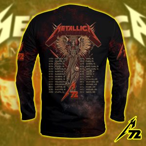 Metallica M72 Atlanta 2025 Long Sleeve Shirt 3d Aop Tour Edition June 3 At Mercedes Benz Stadium 2 - Metbrick.com