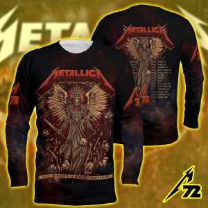 Metallica AOP 3D Long-Sleeve Shirt – Atlanta 2025 Tour