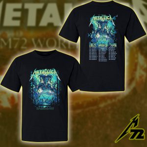Metallica M72 Atlanta 2025 T-Shirt – Dan Mumford AOP Tour Art Tee, June 3 at Mercedes-Benz Stadium