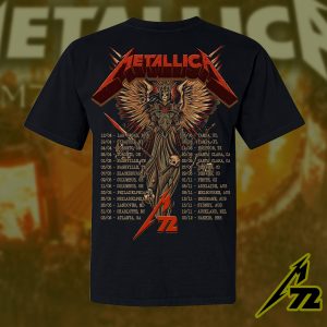 Metallica M72 Atlanta Falcons Special Edition T Shirt Mercedes Benz Stadium June 3 2025 2 - Metbrick.com