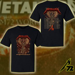 Metallica M72 Atlanta Falcons T-Shirt – Special Edition at Mercedes-Benz Stadium