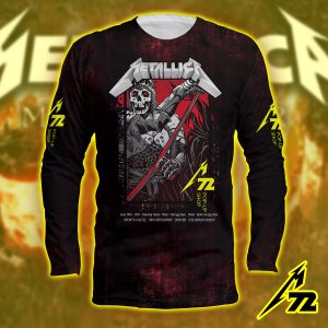 Metallica M72 Long Sleeve Tour Shirt Denver June 27 2025 Empower Field Aop Ride The Lightning Night 1 Tribute Edition 1 - Metbrick.com