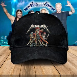 Metallica M72 Tampa 2025 AOP Baseball Cap – Metallica Hat