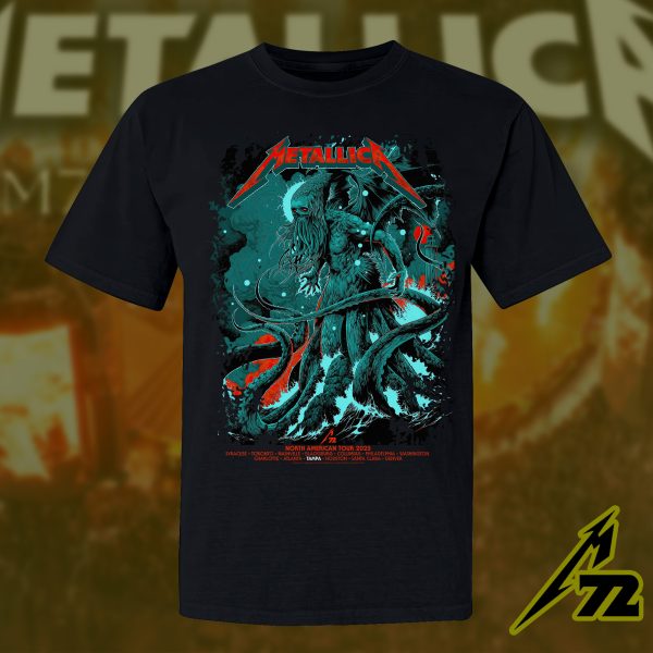 Metallica M72 Tampa 2025 Tour Unisex T-Shirt Pop-Up Exclusive at Raymond James Stadium (June 6 & 8)