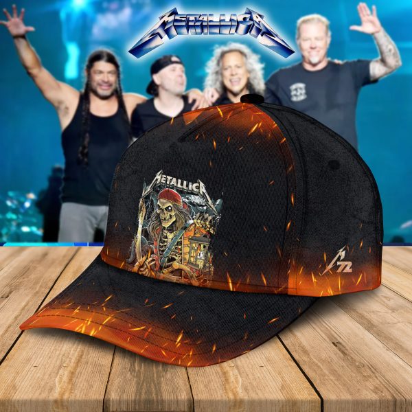 Metallica M72 “Tonight in Tampa” Baseball Cap – AOP Tour Hat, June 8 2025 at Raymond James Stadium