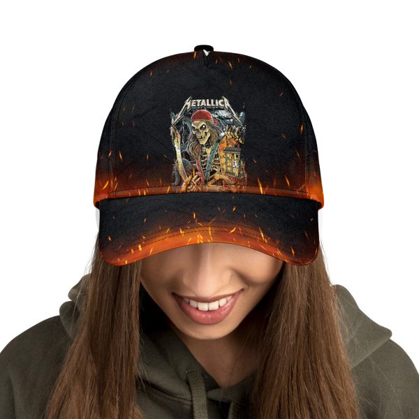 Metallica M72 “Tonight in Tampa” Baseball Cap – AOP Tour Hat, June 8 2025 at Raymond James Stadium