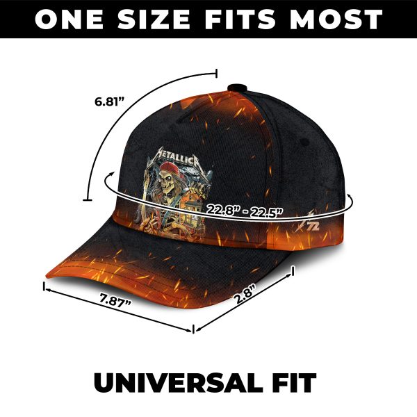 Metallica M72 “Tonight in Tampa” Baseball Cap – AOP Tour Hat, June 8 2025 at Raymond James Stadium