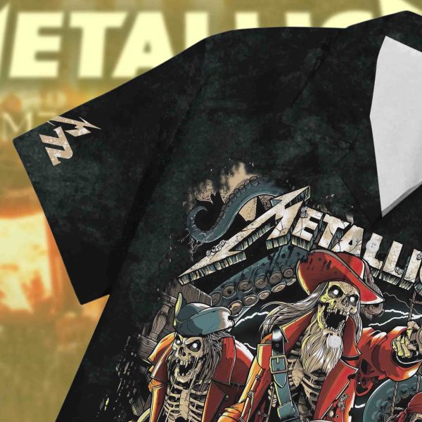 Metallica M72 “Tonight in Tampa” Hawaiian Shirt – AOP Tour Edition, June 6, 2025 at Raymond James Stadium
