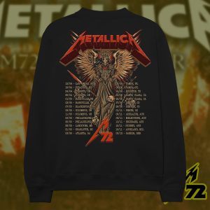 Metallica M72 Tour 2025 Aop Unisex Sweatshirt Pop Up Exclusive Mercedes Benz Stadium Atlanta June 3 2 - Metbrick.com
