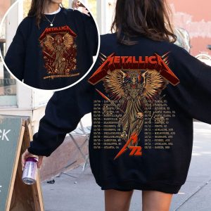 Metallica M72 Tour 2025 Aop Unisex Sweatshirt Pop Up Exclusive Mercedes Benz Stadium Atlanta June 3 3 - Metbrick.com