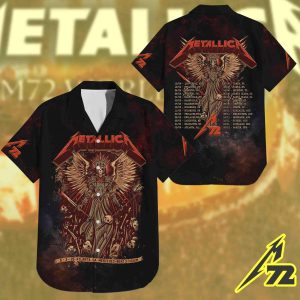 Metallica M72 Tour Hawaiian Shirt – Atlanta June 3 2025