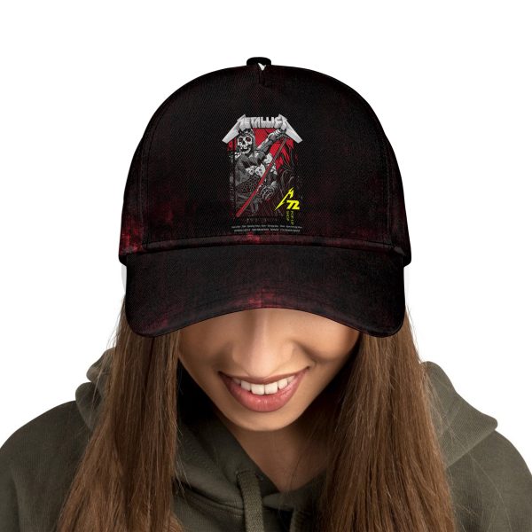 Metallica M72 Tour Baseball Cap – Empower Field Denver June 27 2025 | AOP “Master of Puppets” Embroidered Hat