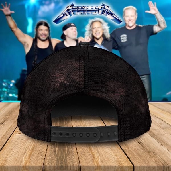 Metallica M72 Tour Cap – Santa Clara Levi’s Stadium 2025 | All Over Print Baseball Hat “Tonight in Santa Clara” Limited Drop