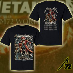 Metallica M72 Tour Unisex T-Shirt June 6, 2025 Tonight in Tampa Concert at Raymond James Stadium