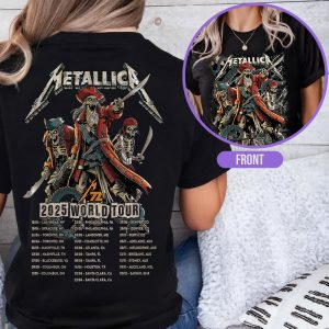 Metallica M72 Tour Unisex T Shirt June 6 2025 Tonight In Tampa Concert Tee Raymond James Stadium 4 - Metbrick.com