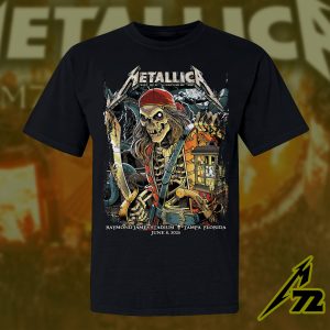 Metallica M72 Tour Unisex T Shirt June 8 2025 Tonight In Tampa Concert Tee Raymond James Stadium 1 - Metbrick.com