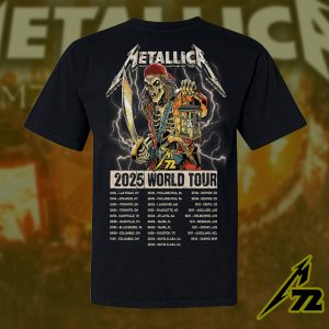 Metallica M72 Tour Unisex T Shirt June 8 2025 Tonight In Tampa Concert Tee Raymond James Stadium 2 - Metbrick.com
